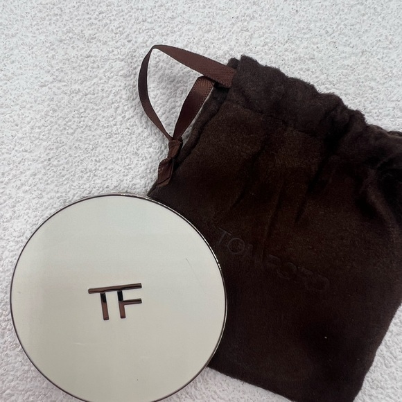 Tom Ford White Enameled Double Mirror Compact GWP - Picture 1 of 6